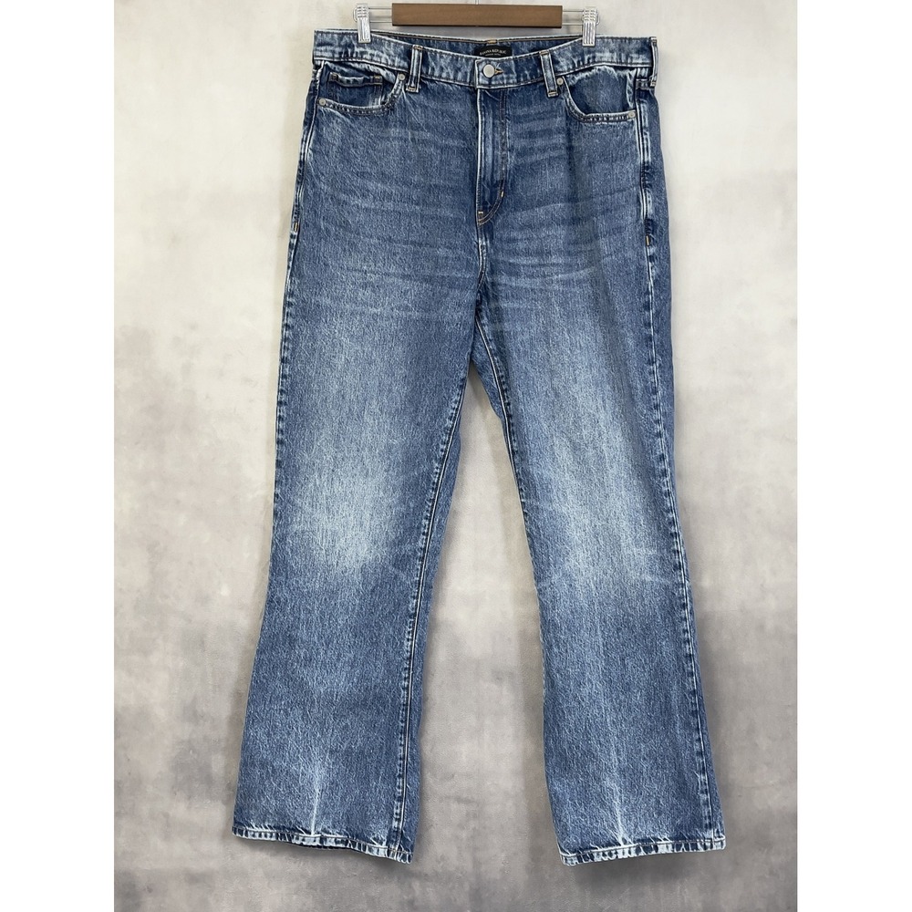 Banana Republic Relaxed Bootcut Jeans Women 33L High‎ Rise Western Classic Indie